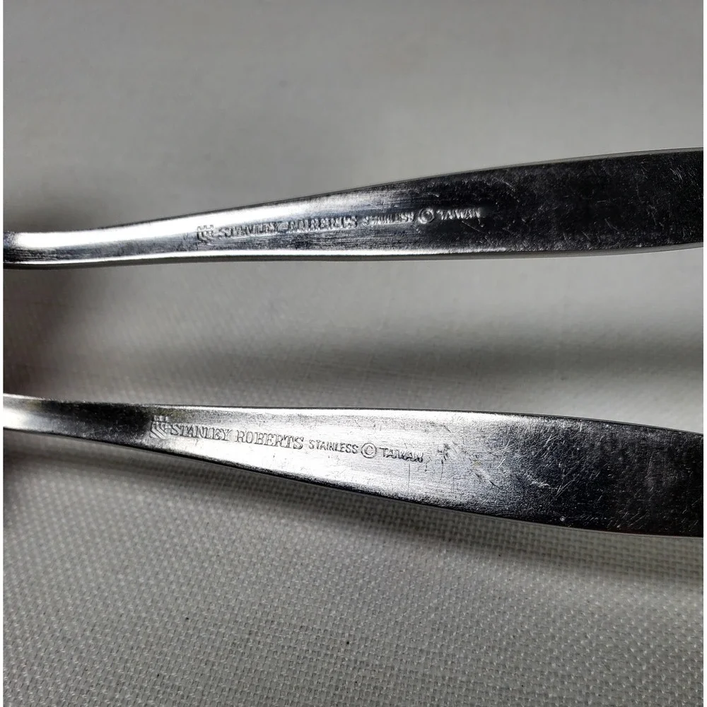 Stanley Roberts Stainless Steel Tablespoons Set‎ of 2 Taiwan Modern Replacement